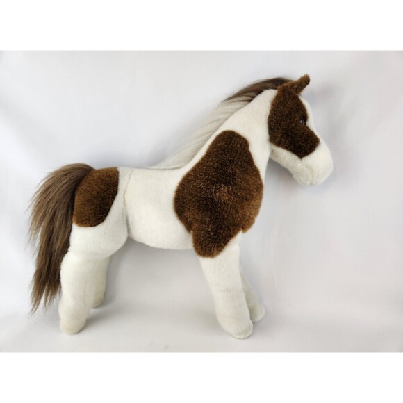 Douglas Cuddle Paint Horse Pony Standing Plush Stuffed Animal Toy 20” Display - Picture 5 of 15